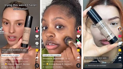 chanel beads foundation